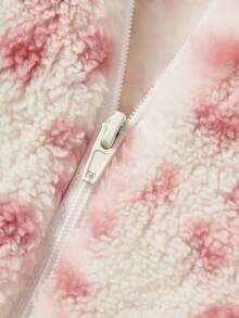 Cozy Pixies 1pc Soft Thick Pink Leopard Print Baby Sleeping Bag, Suitable For Newborns - Multicolor - View 7