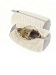 1/2个360°鞋类洗衣机袋，适用于所有鞋型 - 防变形、可机洗、可晾干、内衬柔软绒毛的保护性洗衣袋，非常适合运动鞋和休闲鞋。 - 彩色 - 查看 10