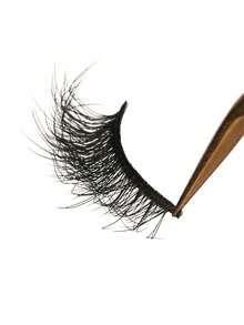 1 cặp mi giả mắt mèo 5-10mm, kiểu dáng tự nhiên, làm thủ công, có thể tái sử dụng, thích hợp cho trang điểm nhẹ nhàng hàng ngày, hẹn hò, du lịch, nghỉ lễ. - màu đen - Xem 4