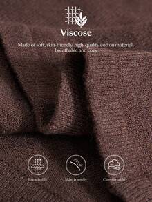 Ontre 2026春夏新品，四季皆宜，复古优雅商务休闲套装，百搭服饰，纳什维尔风格，复活节和圣诞节服装，女士休闲纯色系带吊带背心，适合都市通勤，商务休闲针织两件套，女士婚礼服 - 咖啡棕 - 查看 7