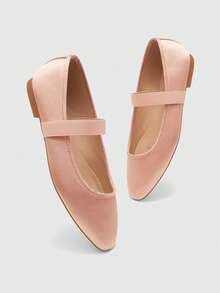CUCCOO BIZCHIC Women's Casual Versatile Commute Simple Flats Valentine's Day - Baby Pink - View 10