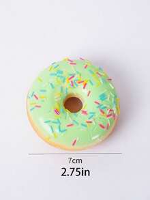 1Pc Creative 3d Simulation Cake Refrigerator Magnet Pu Spring-Rebound Bread Food Magnetic Sticker Decorative Ornament - Multicolor - View 12