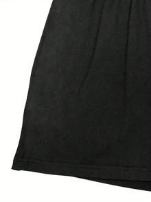 Noixe 2件套“戏剧性”讽刺标语趣味印花女式休闲套装，适合日常穿着 - 彩色 - 查看 4