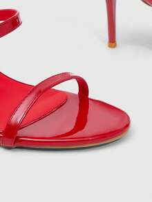 CUCCOO SZL Women's Fashionable Elegant Commuting Red Sexy High Heel Sandals - Red - View 10