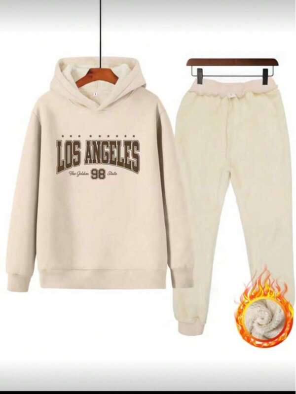 CONJUNTO PANTS Y SUDADERA COBNN MUJER ESTAMPADO PARA GYM O ACTIVIDADES AL AIRE LIBRE COMODO Y FRESCO SIN OLOR