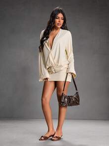 CUCCOO SZL Giày cao gót trơn màu thường ngày dành cho nữ - màu nâu - Xem 10