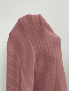 SHEIN LUNE 柔软磨毛V领无袖加大码吊带背心 - 粉色 - 查看 9