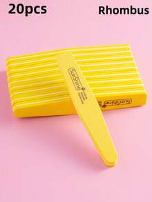 10Pcs Sponge Nail File And Buffers For Nail Art Care Double Sides Design 100/180 Grit Nail Buffer Professional Manicure Nail Tools,Nail Buffer Block Files - Multicolor - View 19