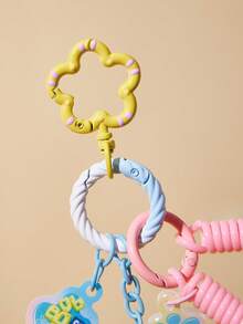 SpongeBob SquarePants | SHEIN 卡通包包创意挂件、钥匙扣、礼物、礼品创意 - 彩色 - 查看 6