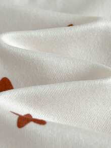 Loomiva Newborn Baby Girl Star Pattern Knitted Soft Crew Neck Long Sleeve Romper & Pants 2-Piece Set - Multicolor - View 6