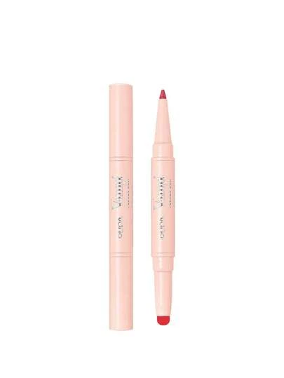 Pupa Milano Vamp! Creamy Duo Lip Contouring Pencil & Shiny Lipstick 010 True Red 1 g