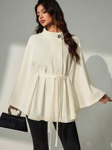 Elenzga 女士优雅假期、夏日魅力、冬日粗花呢 - 米色 - 查看 4