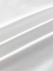 AXEPEAK Camiseta de manga corta casual de cuello redondo con estampado de letras y dibujos animados para hombres - Blanco - Ver 6