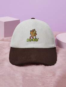 SCOOBY-DOO X SHEIN Women Baseball Cap - coffee color - View 3