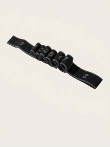 1PC Small Multi Functional Yoga Pilates Resistance Band Portable Adjustable Stretch Strap Elastic Fitness Training Tool For Home Workout Dance Travel Strength Flexibility Exercise Polyester Material Band Elastic Band Resistance Band - Multicolor - View 3