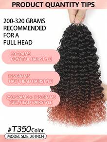 Boho Braids Tóc móc bằng tóc thật 100% Remy Jerry Curly Feather Line Boho Crochet Braids Tóc thật Salon Tóc người mềm mại liền mạch vô hình cho phụ nữ tóc mỏng Micro Pre Looped Crochet Tóc nối bằng tóc thật - SNatural/350 - Xem 3
