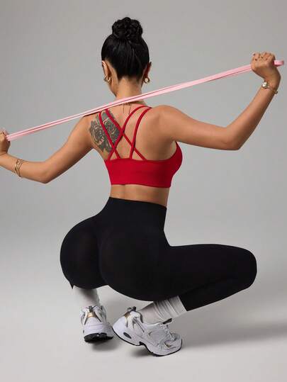 Dewbera Seamless Sports Bra, Sports Compression Bra, Women's Sports Bra, Sexy Sports Bra