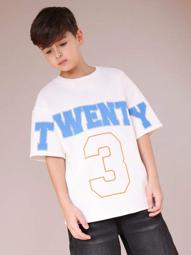 Twenty Three Graphic Crew Neck Tee