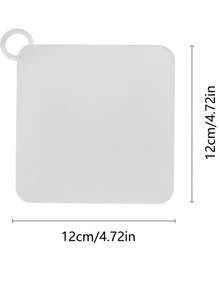 1 Pc Silicone Floor Drain Odor Remover Cover, Bathroom Anti-Odor Anti-Pest Sealing Mat, Household Drain Stopper, Silicone Drain Plug, Essential Home Items, Bathroom Fall Decor Must-Have Accessory Home Bathroom Decor Back To School - translucent - View 10