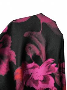 EMERY ROSE 大码女式印花休闲百搭假日半身裙 - 彩色 - 查看 8