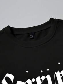 Manfinity EMRG Bộ áo thun nam, áo phối màu đen trắng, thiết kế in họa tiết 2 trong 1, thời trang cho mặc hàng ngày. - Nhiều màu - Xem 6