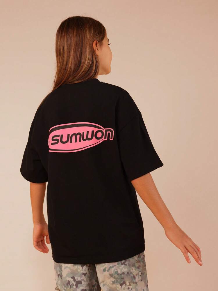 Logo Graphic Crew Neck T-Shirt