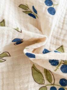 SHEIN Vintaside Kids Baby Boy Summer Casual Leaf Print Shirt And Shorts Set - Khaki - View 10