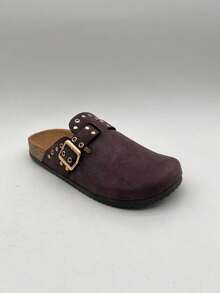 Solecia 女士平底鞋 - 紫紅色 - 查看 10