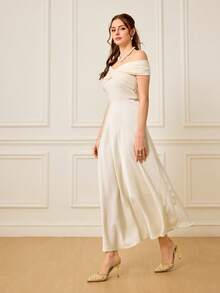 CUCCOO HITCHD 女士尖头仿珍珠装饰优雅日常百搭时尚高跟鞋 - 金色 - 查看 9