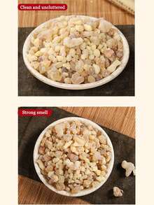 6克/15克/25克/50克，乳香，天然野生，无化学添加剂，高品质，天然油树脂，木质香调，可与香薰炉一起使用，净化空气，去除异味，舒缓神经，助眠，抚慰情绪。 - 乳香 - 查看 2