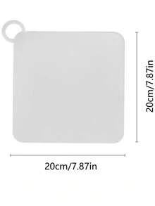 1 Pc Silicone Floor Drain Odor Remover Cover, Bathroom Anti-Odor Anti-Pest Sealing Mat, Household Drain Stopper, Silicone Drain Plug, Essential Home Items, Bathroom Fall Decor Must-Have Accessory Home Bathroom Decor Back To School - translucent - View 7
