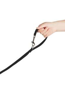 10 Ft 16 Ft 23 Ft 33 Ft Multi-Perpass Solid Color Pet Lead, Hands Free Dog Walking Lead, Sliding Tow Rope Suitable For Training, Walking, Outdoor Activities - Suitable For Pets Of Various Sizes, Black - Black - View 5