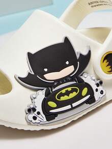 BATMAN X Cozy Pixies 1 Pair Cute Animal Pattern Breathable Non-Slip Outdoor Infant Sandals, Slip-On Baby Casual Shoes - Beige - View 7