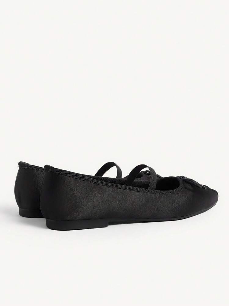 CUCCOO CHICEST Women's Flat Slip-On Shoes, Mesh Embroidery Square Toe Mules, Elegant & Charming Style Wedding Shoes Summer Shoes Bride Shoes