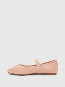 CUCCOO BIZCHIC Women's Casual Versatile Commute Simple Flats Valentine's Day - Baby Pink - View 9
