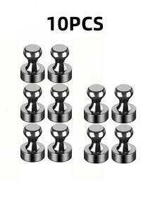 5 10 20 PCS Strong Magnetic Metal Heavy Duty Multi Purpose Black Magnets For Whiteboard Fridge Home Office Organization DIY Crafts Hardware Tools Storage Display Powerful - Black - View 8