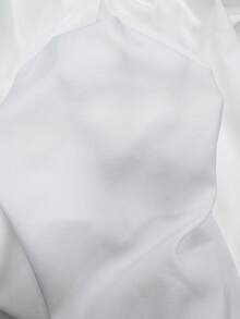Franclia Quần nữ xếp ly màu trơn có cúc cài, kiểu dáng thường ngày. - trắng - Xem 5