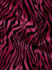 SHEIN EZwear Đầm maxi ôm sát dài, kiểu dáng tối giản, thích hợp cho mùa hè, họa tiết da báo. - Nhiều màu - Xem 3