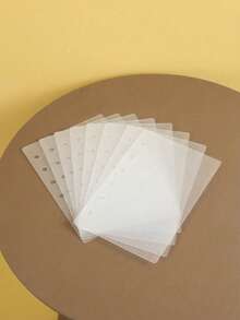 Joivida 每包 5/10 个 A6/A7/M5 叶形分隔页，A6/A7/M5 叶形插页 3D 浮雕贴纸簿，纸盒贴纸簿，PP 片材，叶形分隔页，DIY 贴纸簿，日记本，预算计划本，3D 水晶气泡，学习用品，办公用品等。 - 彩色 - 查看 3