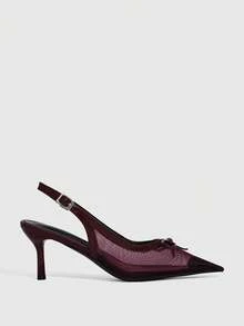 CUCCOO SZL Women Pumps Valentine's Day - Burgundy - View 2
