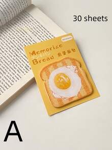 Joivida 30 Sheets Portable Paper Easy Write Notepad Sticker Friendly Cartoon Design Memo Pad Sticky Notes Adhesive Notes For Office School Home Use Planning Organizing Journaling Stationery Supplies Cute Kawaii Tools Removable Self Adhesive Memo Sheets Planner Essentials Home Office Supplies - Multicolor - View 4