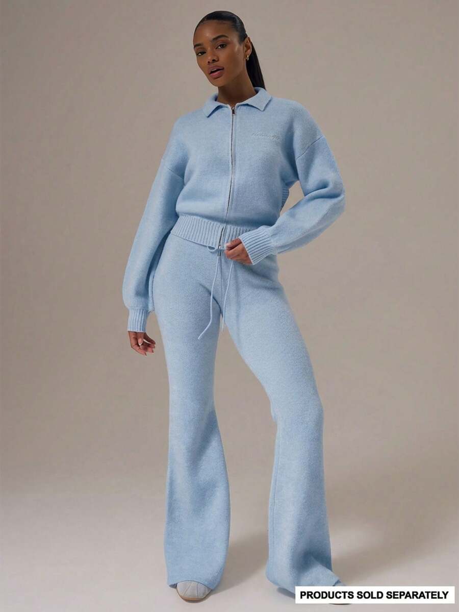 Musera Sport Women Sports Sweater Pants - Baby Blue - View 1