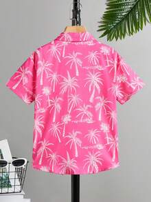 SHEIN T-shirts för pojkar under 18 år - Skrikrosa - Visa 2