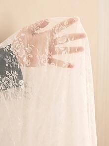Moireta French Elegant Mature Women Pajama Set Spaghetti Strap Lace Nightgown - Multicolor - View 7