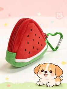 PETSIN 1个装宠物卡通可爱训练零食袋宠物拉链收纳袋宠物多功能狗粮袋训练袋遛狗零食袋 - 彩色 - 查看 4