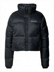 Columbia Women's Quilted Jacket Black - Black - View 1