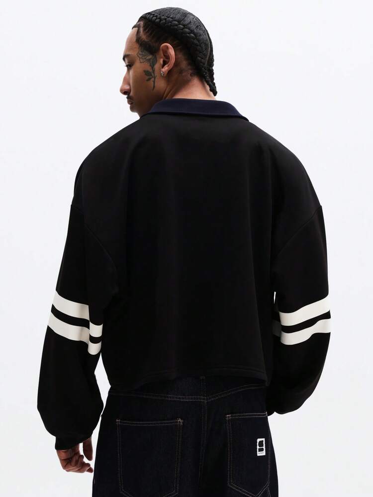 Denver Logo Long Sleeve Polo Shirt