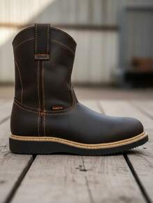 Bota De Descanso, Suela Ligera, Sin Casco - CAFE - Ver 2