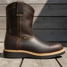 Bota De Descanso, Suela Ligera, Sin Casco - CAFE - Ver 5