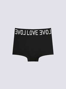 Loungeista 4 件套字母腰带无缝中腰塑身内裤，高弹力透气网眼面料女士内衣，舒适柔软贴合女士内裤 - 彩色 - 查看 11